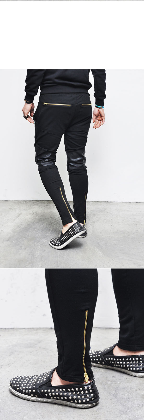 gold sweatpants mens